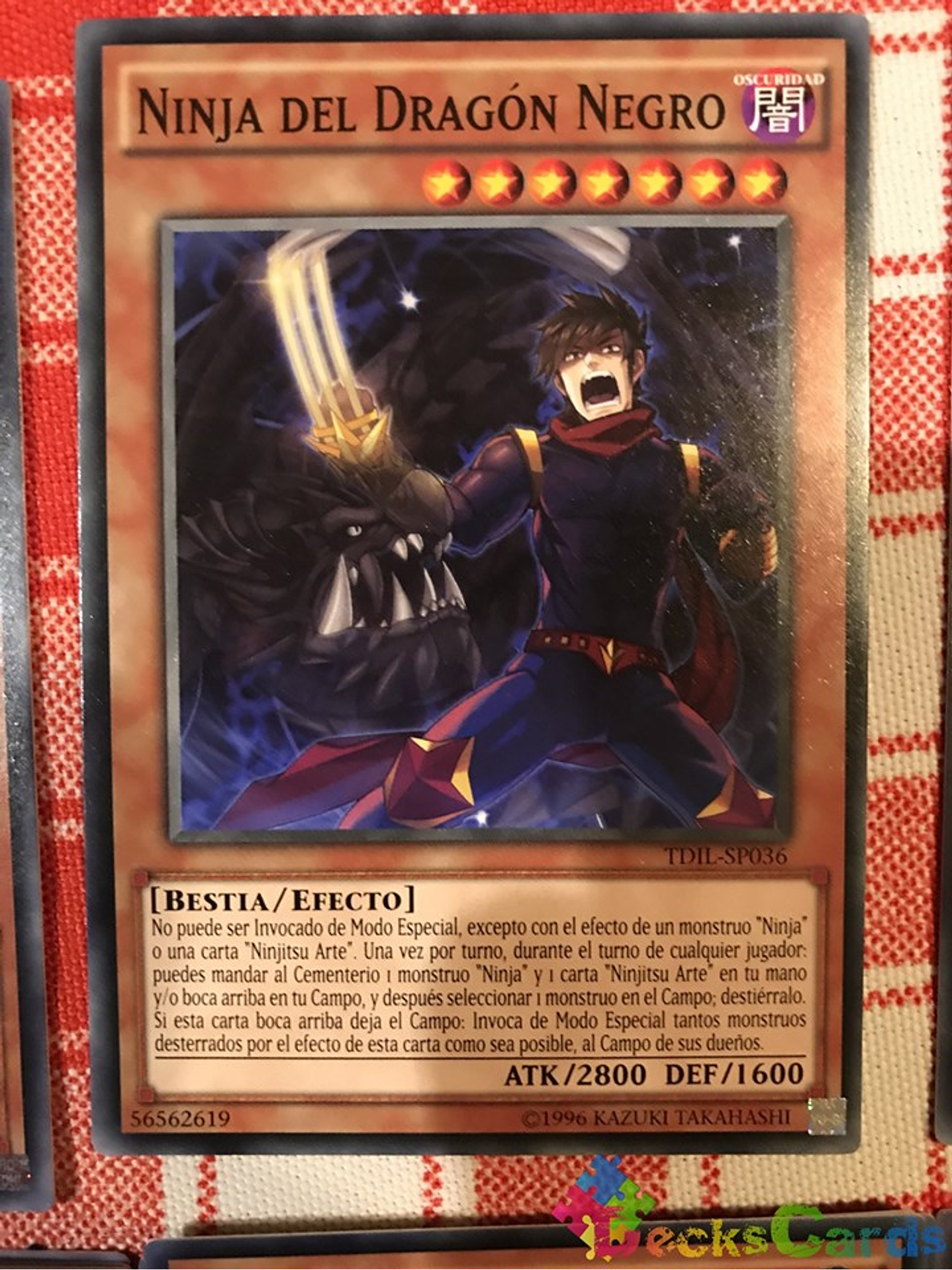 Black Dragon Ninja - TDIL-EN036 - Common Unlimited 1