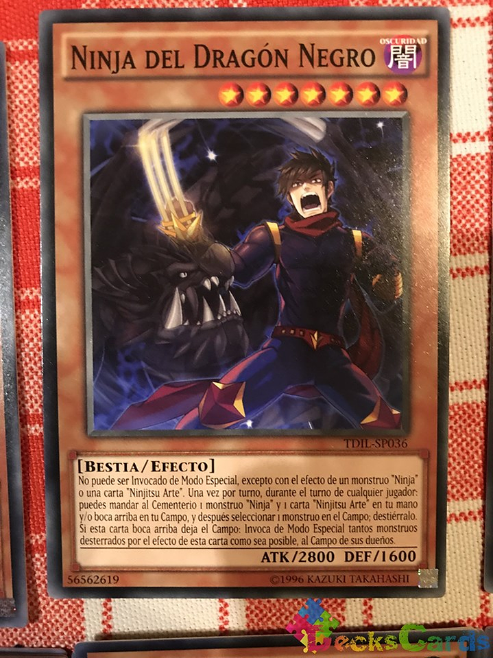 Black Dragon Ninja - TDIL-EN036 - Common Unlimited 1
