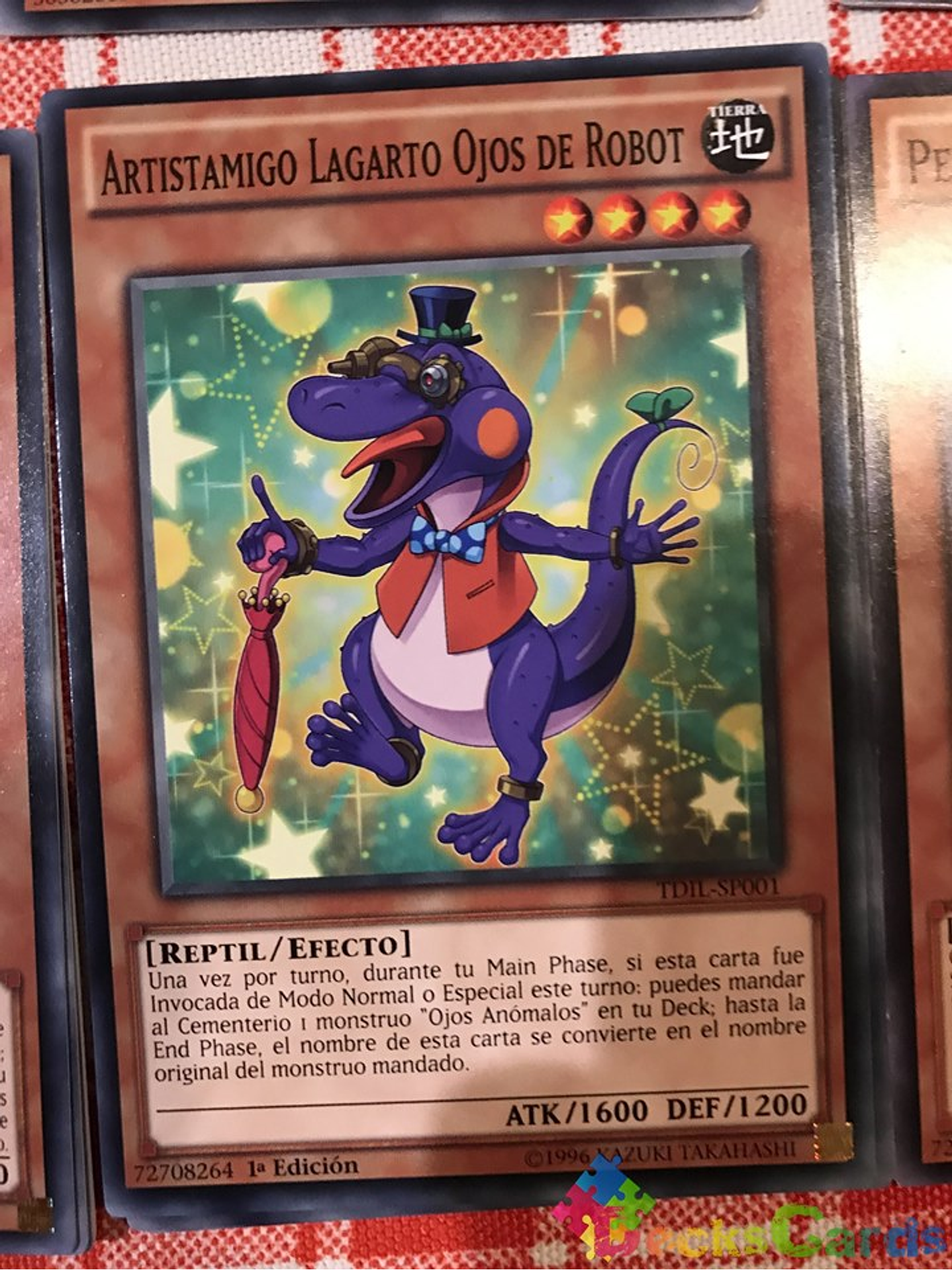 Performapal Bot-Eyes Lizard - TDIL-EN001 - Common 1st Edition 1