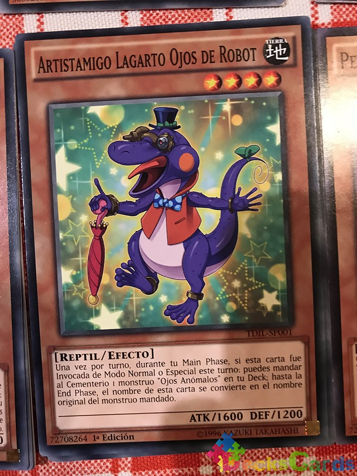 Performapal Bot-Eyes Lizard - TDIL-EN001 - Common 1st Edition 1