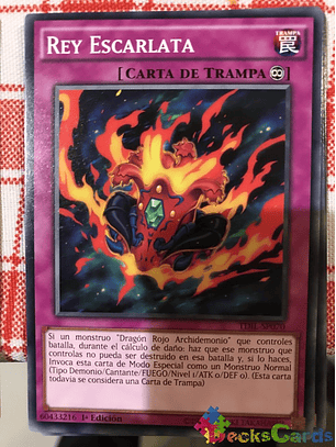 King Scarlet - TDIL-EN070 - Common 1st Edition