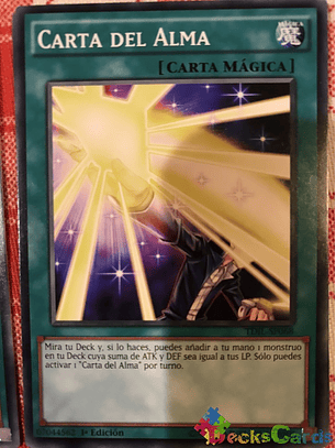 Card of the Soul - TDIL-EN068 - Common 1st Edition