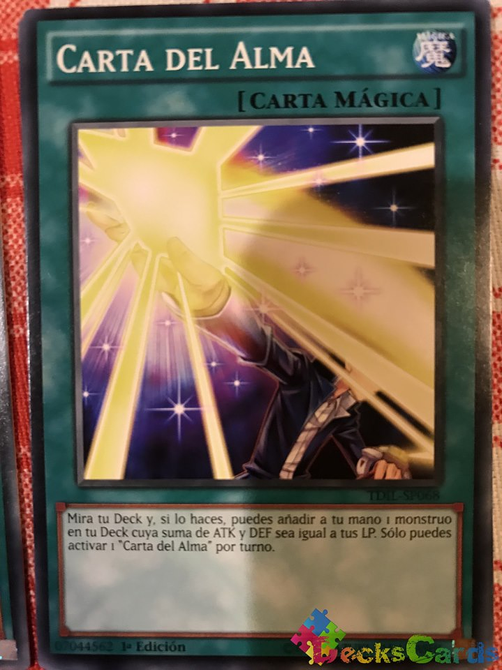 Card of the Soul - TDIL-EN068 - Common 1st Edition 1