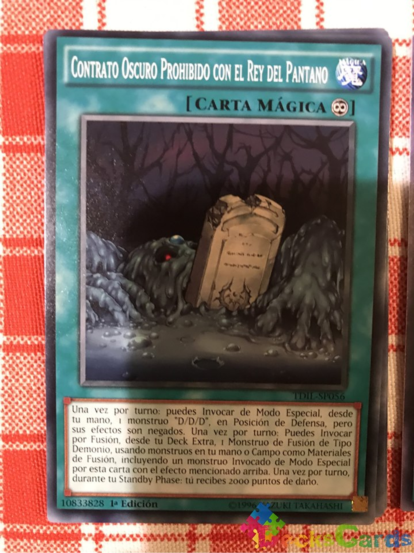 Forbidden Dark Contract with the Swamp King - TDIL-EN056 - Common 1st Edition 1