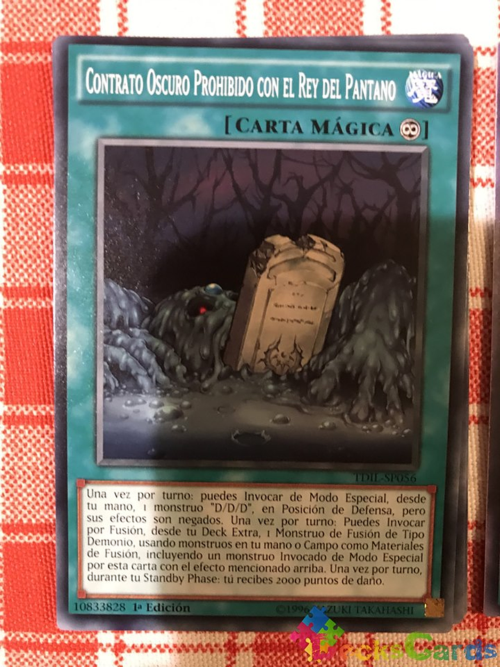 Forbidden Dark Contract with the Swamp King - TDIL-EN056 - Common 1st Edition 1
