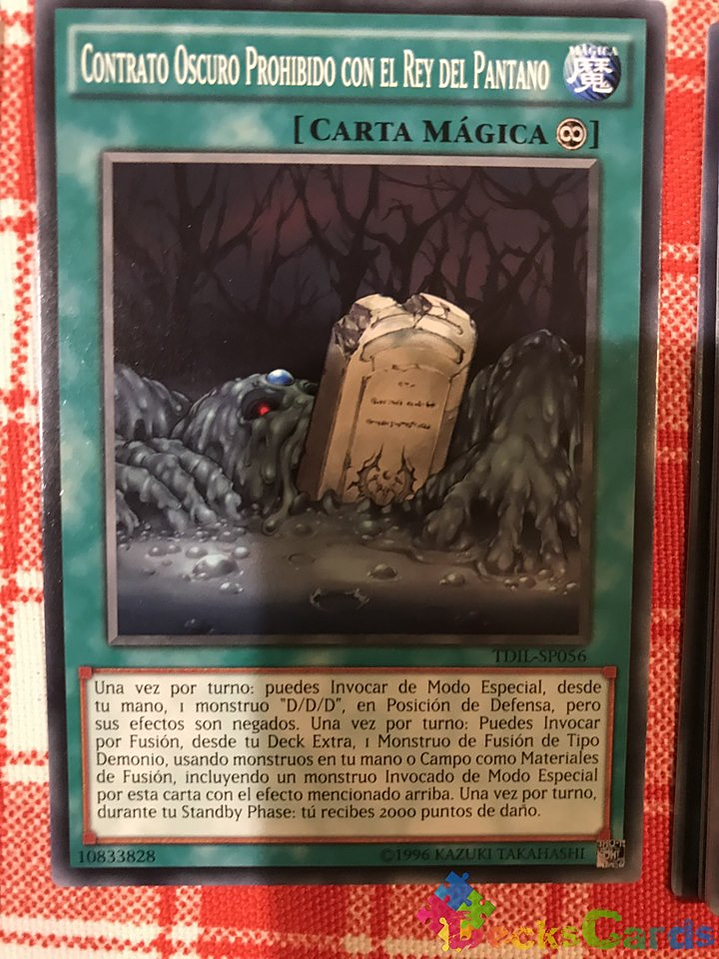 Forbidden Dark Contract with the Swamp King - TDIL-EN056 - Common Unlimited 1