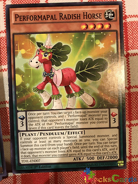 Performapal Radish Horse - TDIL-EN007 - Common 1st Edition