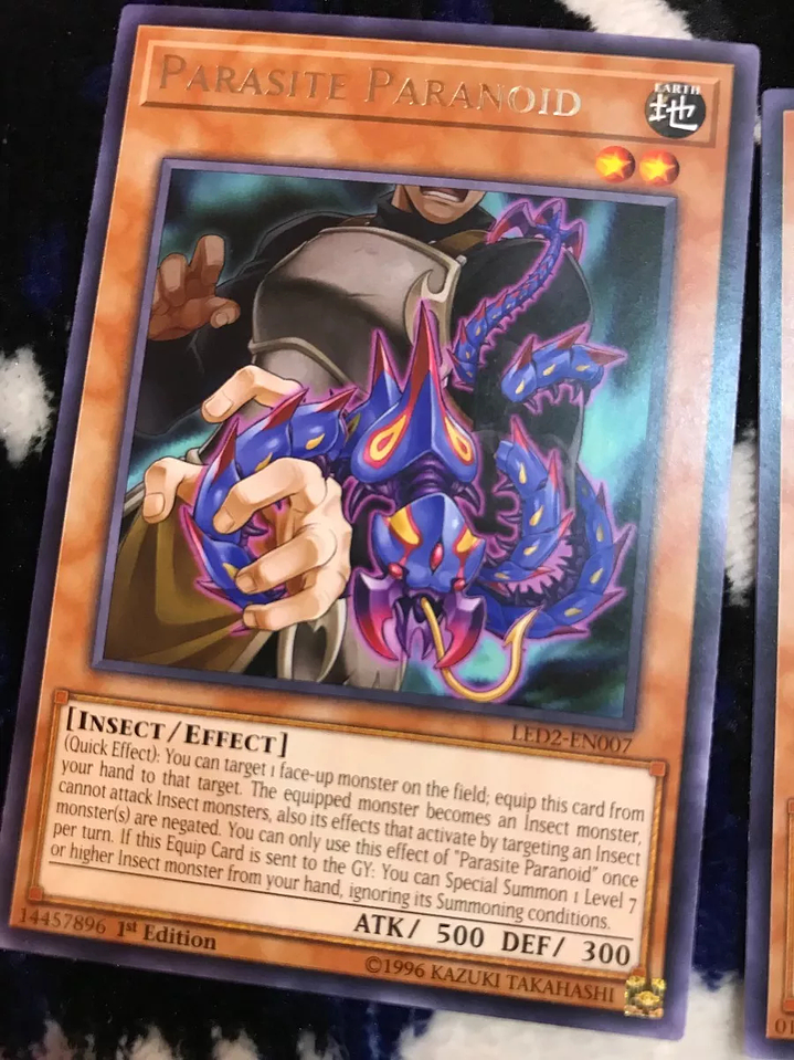 Parasite Paranoid - led2-en007 - Rare 1st Edition 1