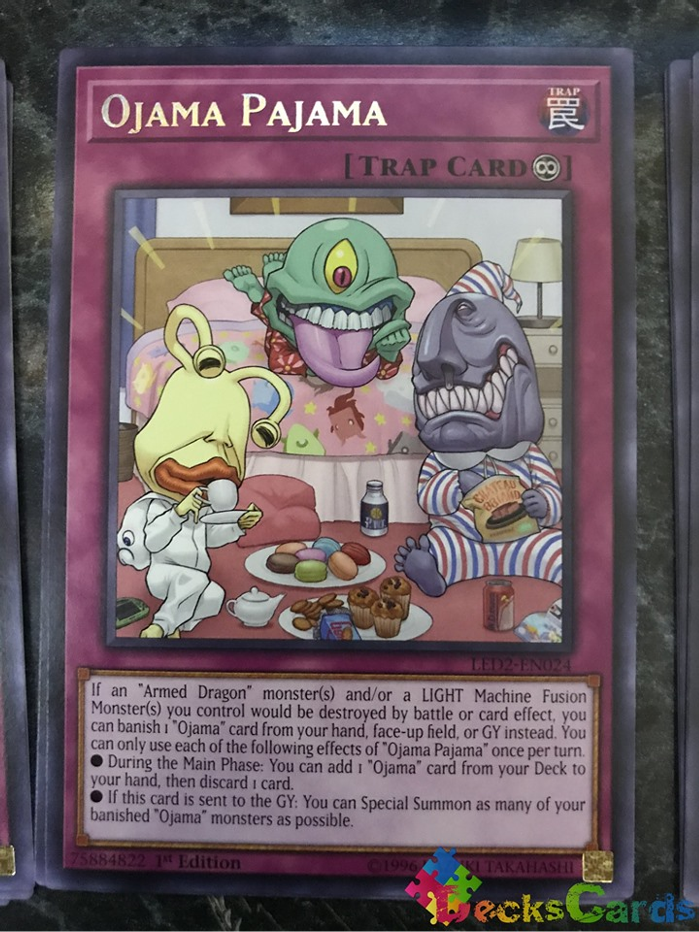 Ojama Pajama - LED2-EN024 - Rare 1st Edition 1