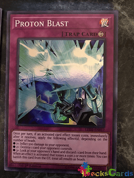 Proton Blast - LED2-EN017 - Super Rare 1st Edition