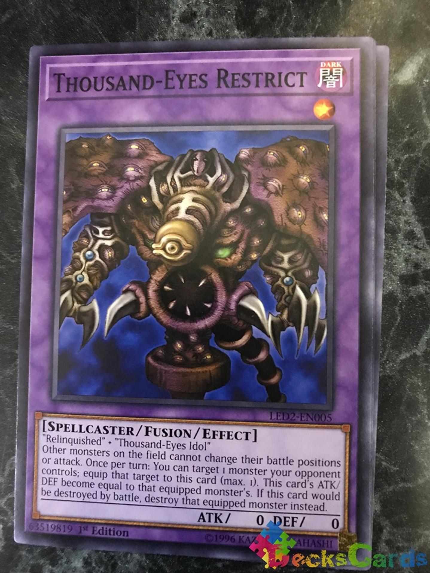 Thousand-Eyes Restrict - LED2-EN005 - Common 1st Edition 1