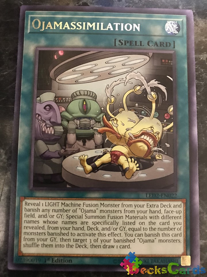 Ojamassimilation - LED2-EN022 - Rare 1st Edition 1