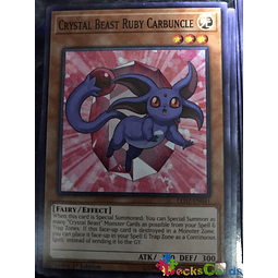 Crystal Beast Ruby Carbuncle - LED2-EN041 - Common 1st Edition