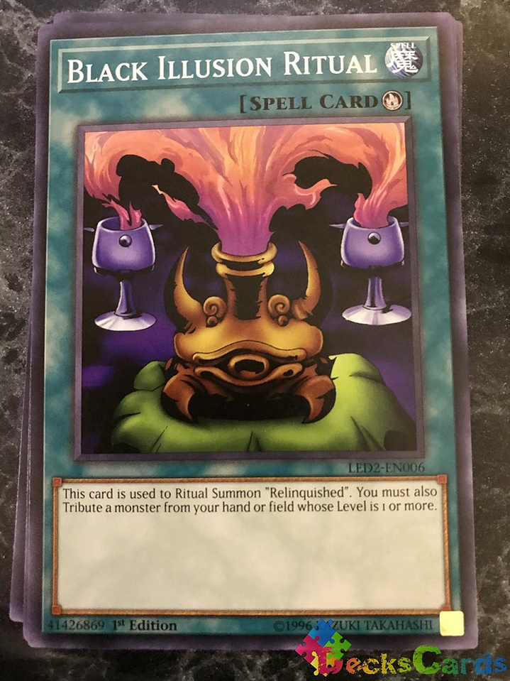 Black Illusion Ritual - LED2-EN006 - Common 1st Edition 1