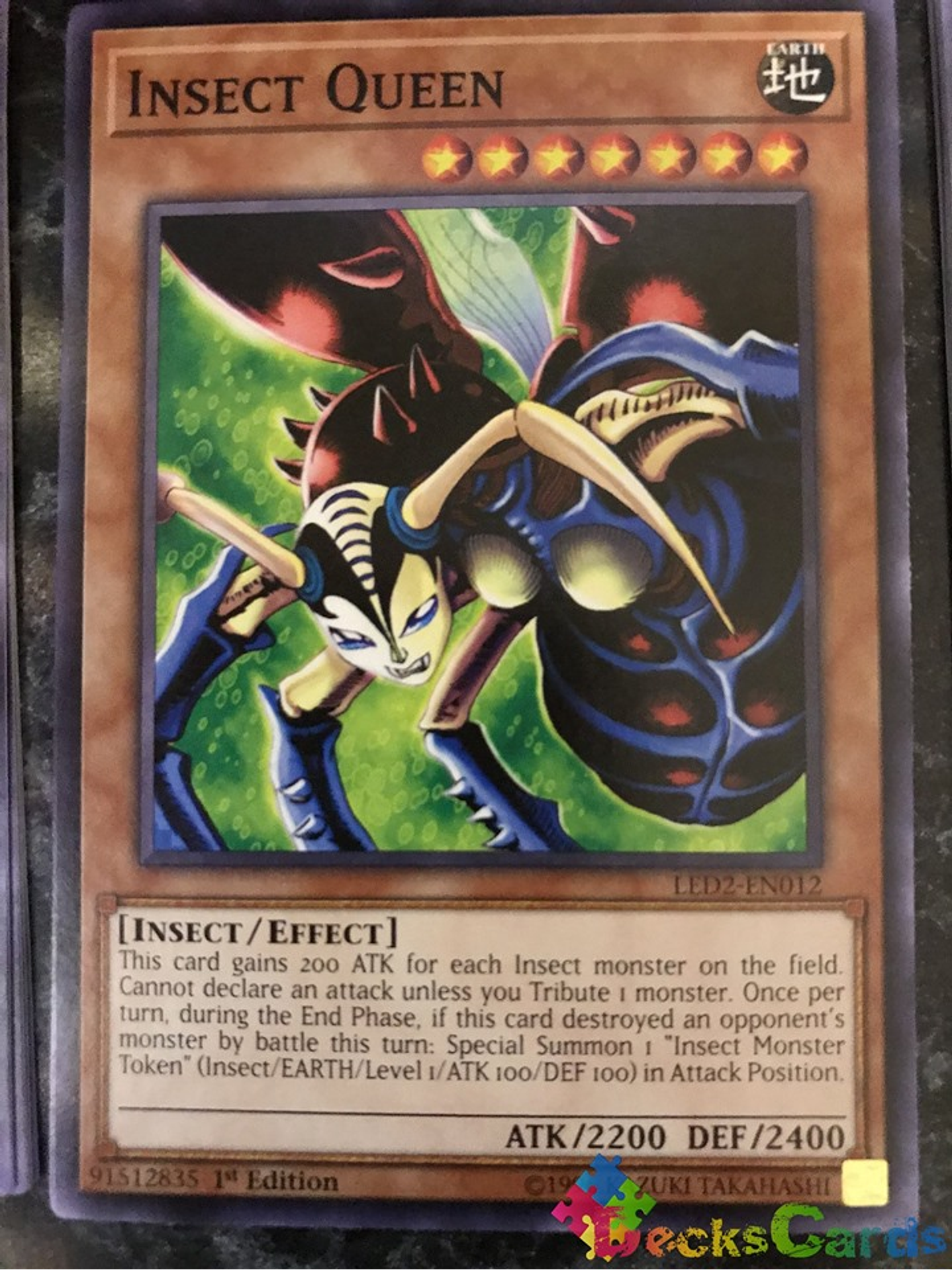 Insect Queen - LED2-EN012 - Common 1st Edition 1