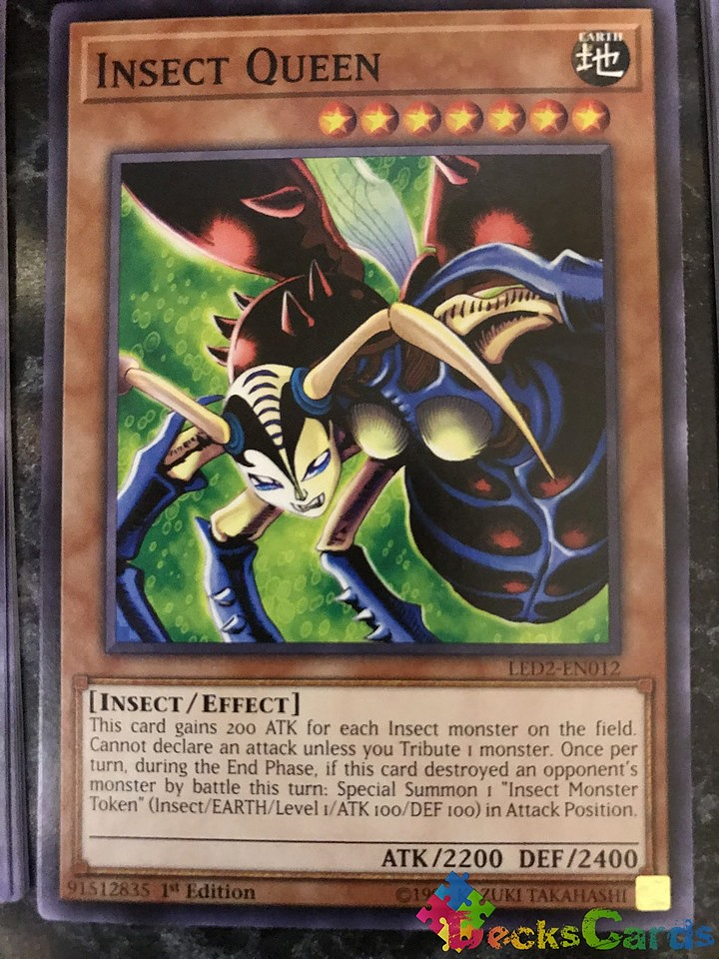 Insect Queen - LED2-EN012 - Common 1st Edition 1