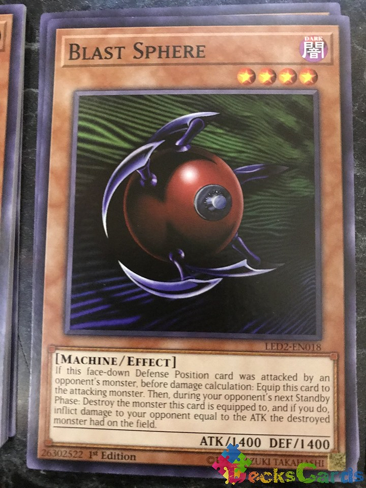 Blast Sphere - LED2-EN018 - Common 1st Edition 1