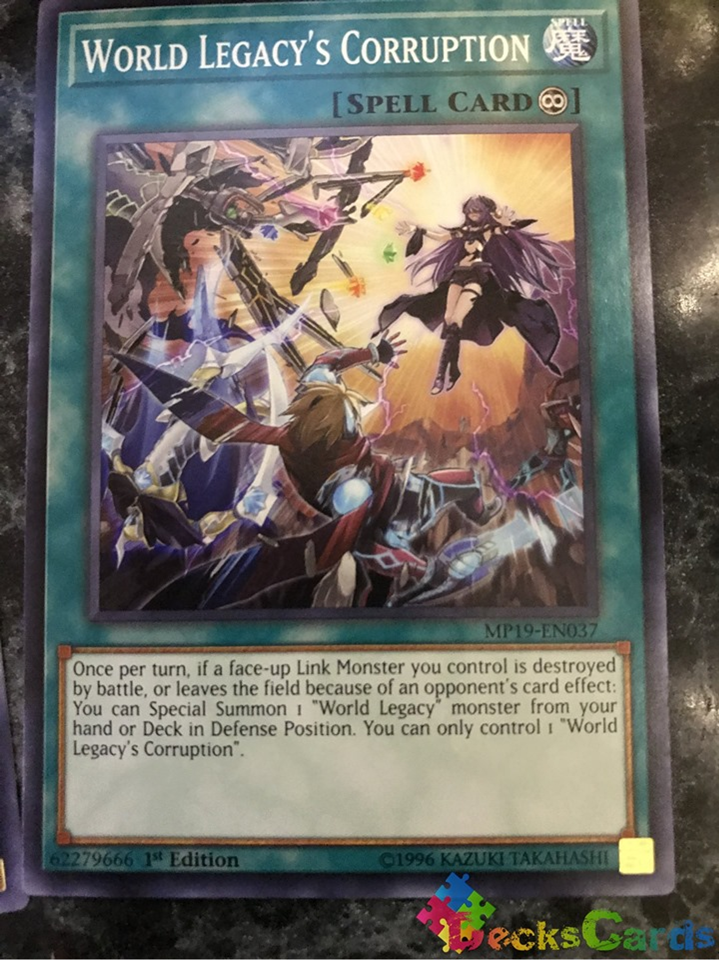 World Legacy's Corruption - MP19-EN037 - Common 1st Edition 1