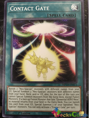 Contact Gate - MP19-EN071 - Common 1st Edition