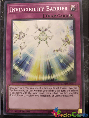 Invincibility Barrier - MP19-EN211 - Common 1st Edition