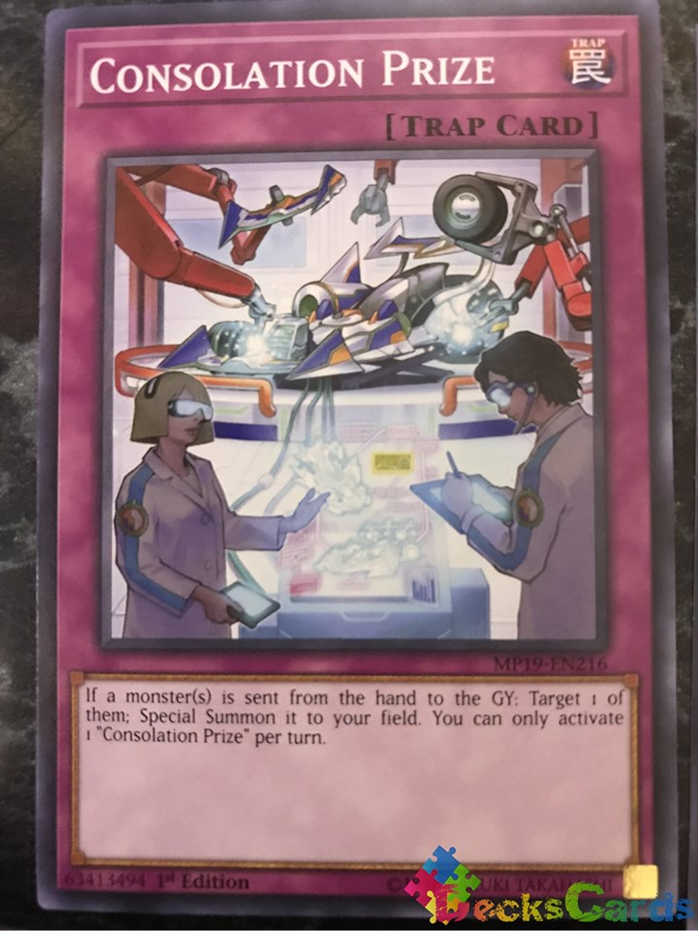 Consolation Prize - MP19-EN216 - Common 1st Edition 1