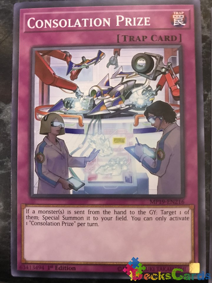Consolation Prize - MP19-EN216 - Common 1st Edition 1