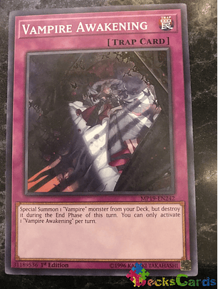 Vampire Awakening - MP19-EN242 - Common 1st Edition