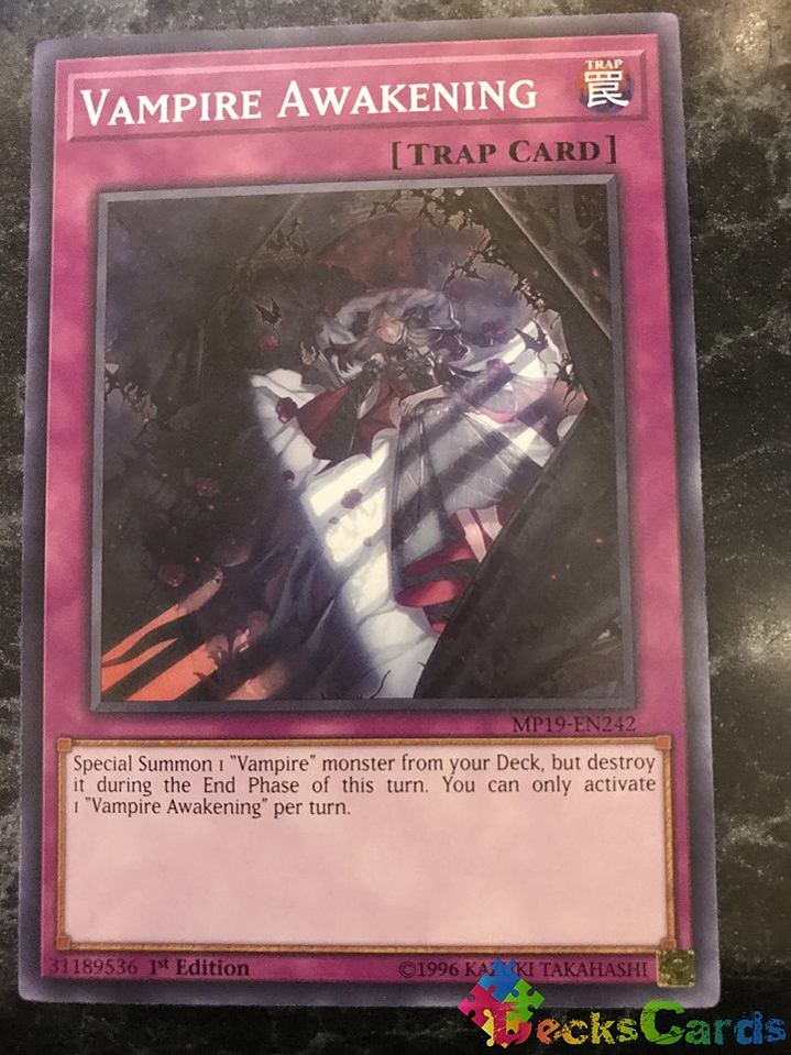Vampire Awakening - MP19-EN242 - Common 1st Edition 1