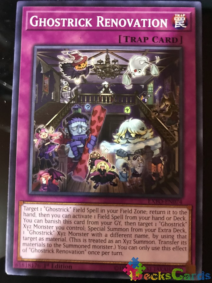 Ghostrick Renovation - EXFO-EN074 - Common 1st Edition 1