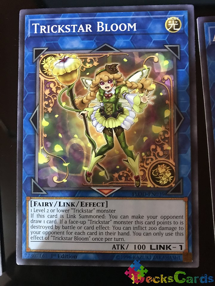 Trickstar Bloom - FLOD-EN039 - Common 1st Edition 1