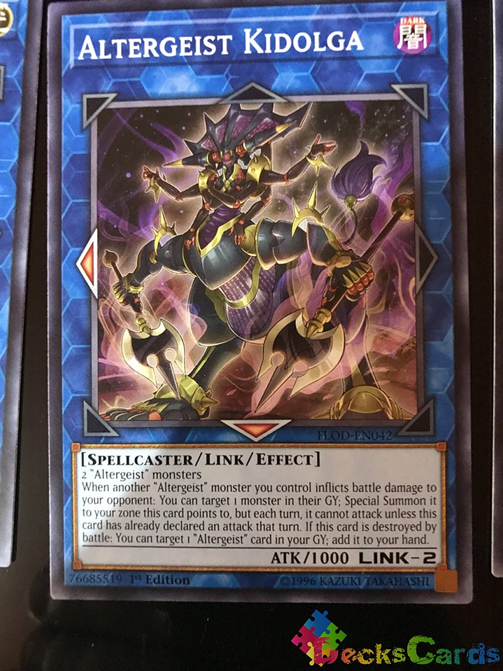 Altergeist Kidolga - FLOD-EN042 - Common 1st Edition 1