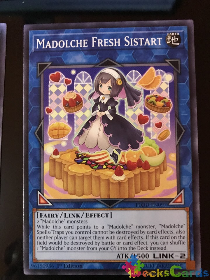 Madolche Fresh Sistart - FLOD-EN097 - Common 1st Edition