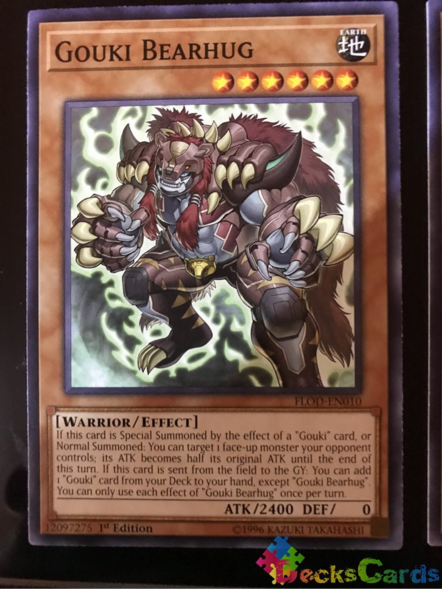 Gouki Bearhug - FLOD-EN010 - Common 1st Edition 1