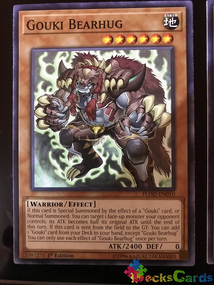 Gouki Bearhug - FLOD-EN010 - Common 1st Edition 1