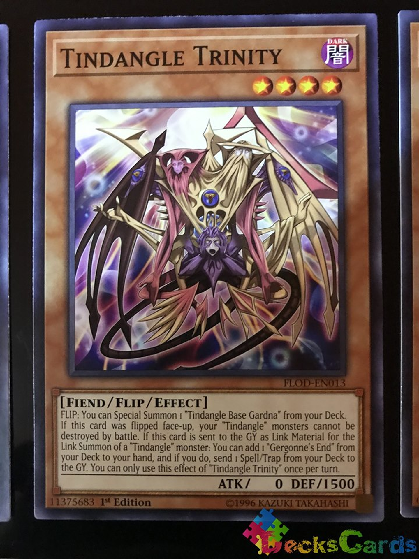 Tindangle Trinity - FLOD-EN013 - Common 1st Edition 1