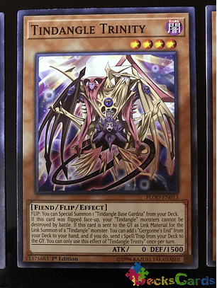 Tindangle Trinity - FLOD-EN013 - Common 1st Edition