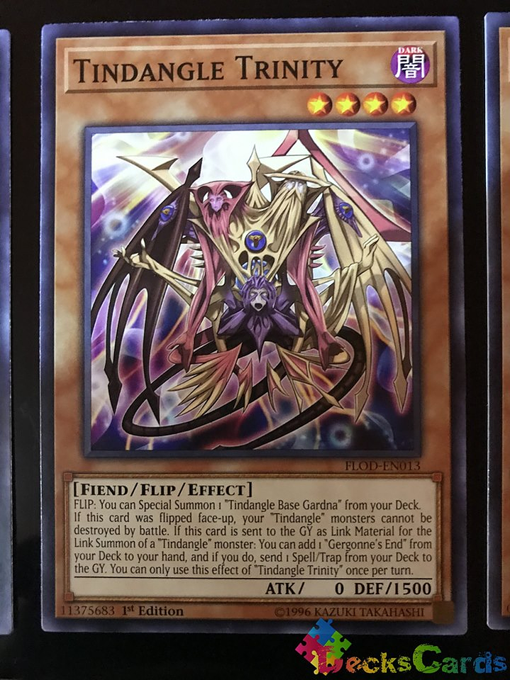 Tindangle Trinity - FLOD-EN013 - Common 1st Edition 1