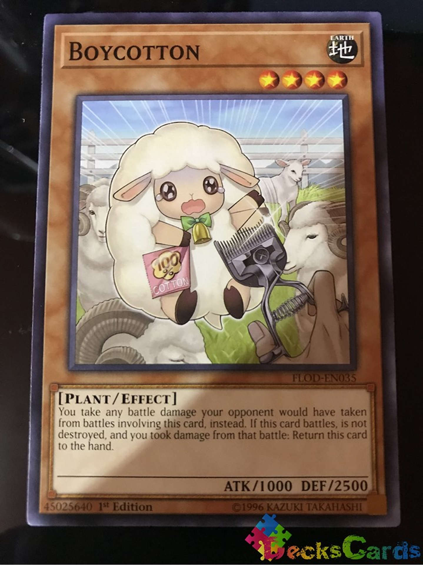 Boycotton - FLOD-EN035 - Common 1st Edition 1