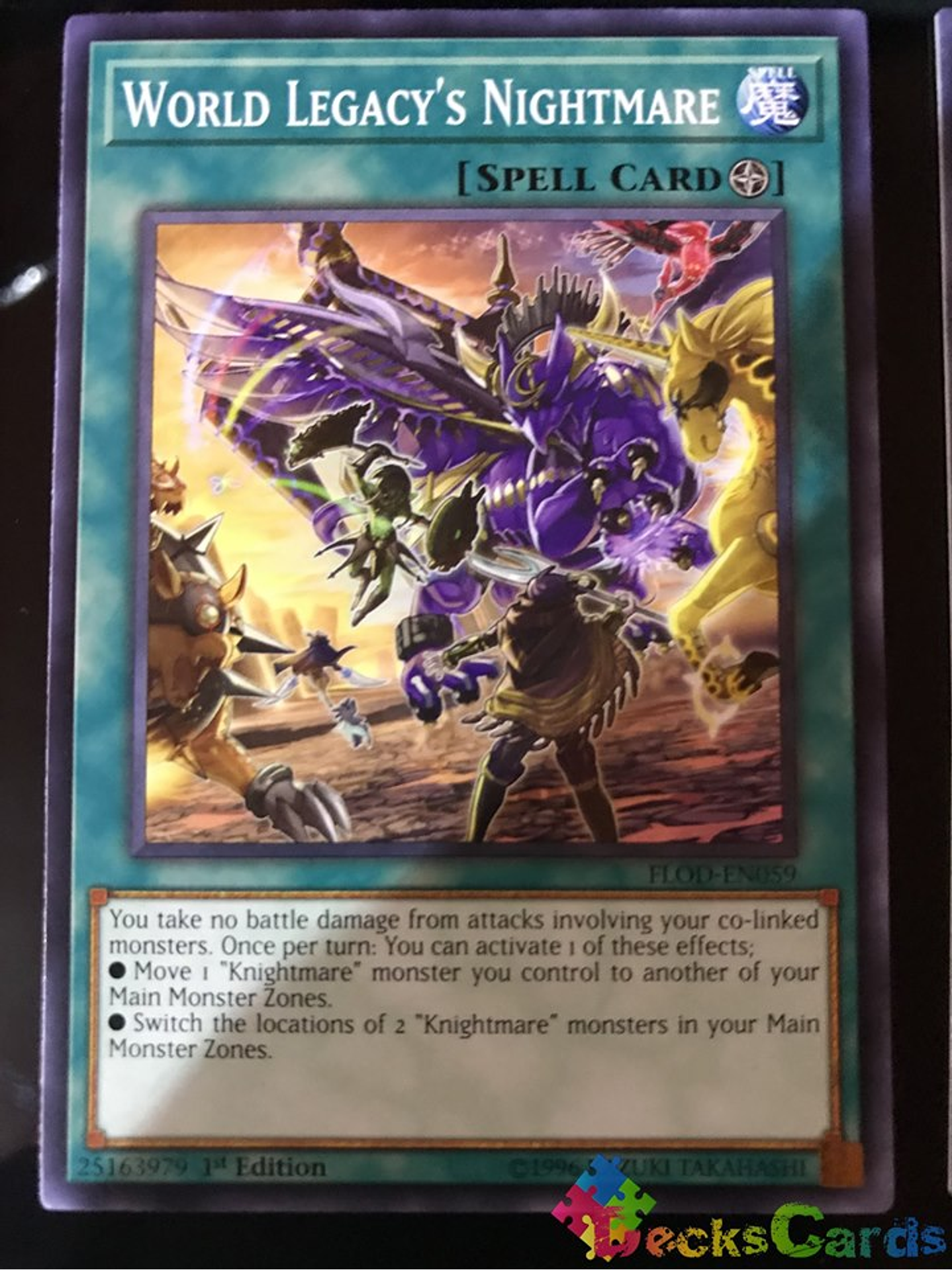 World Legacy's Nightmare - FLOD-EN059 - Common 1st Edition 1