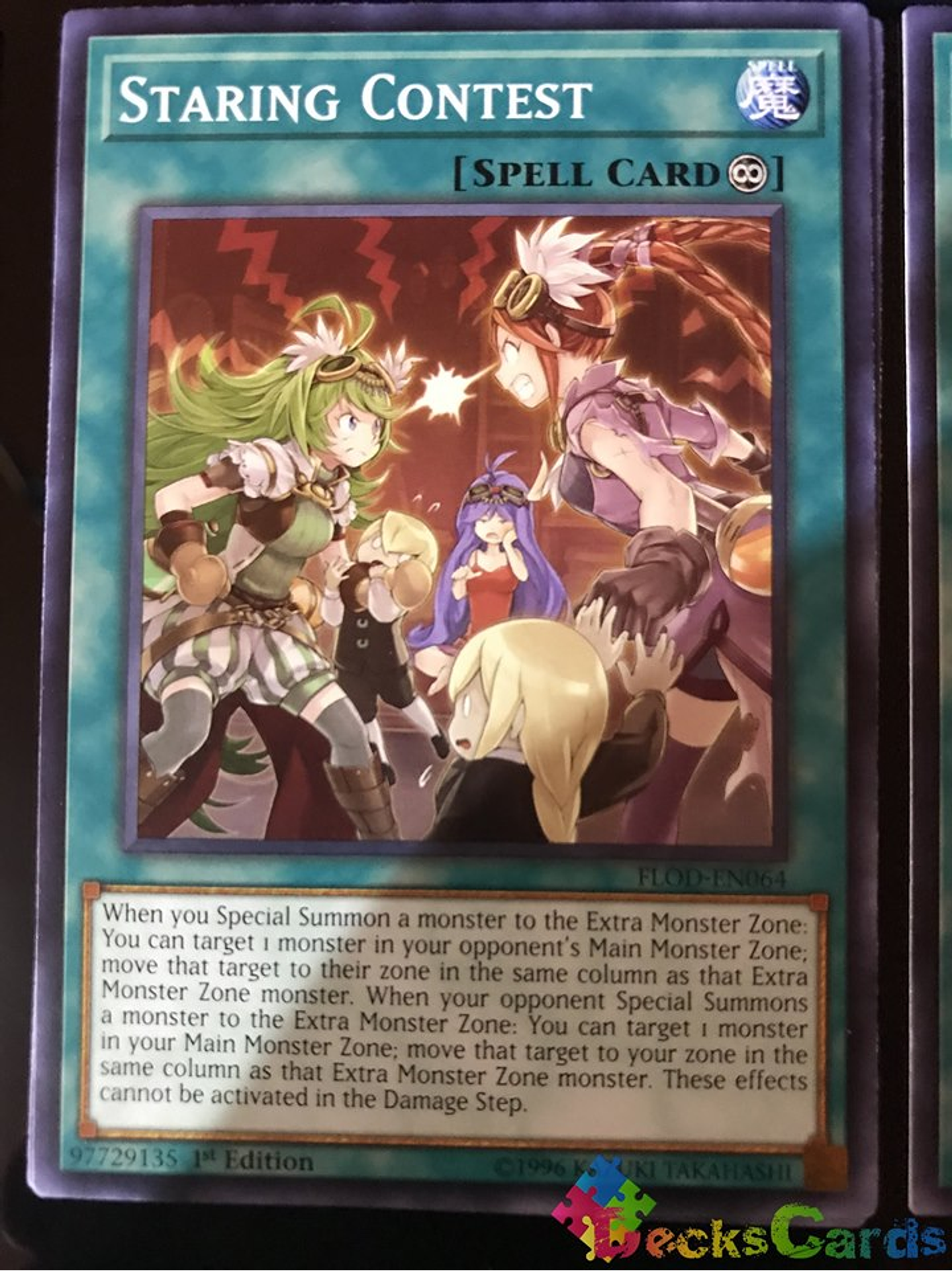 Staring Contest - FLOD-EN064 - Common 1st Edition 1