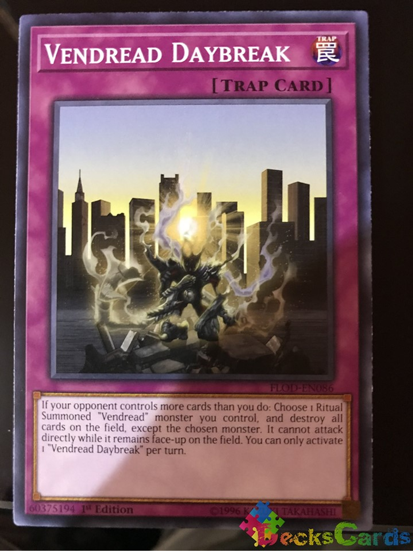 Vendread Daybreak - FLOD-EN086 - Common 1st Edition 1