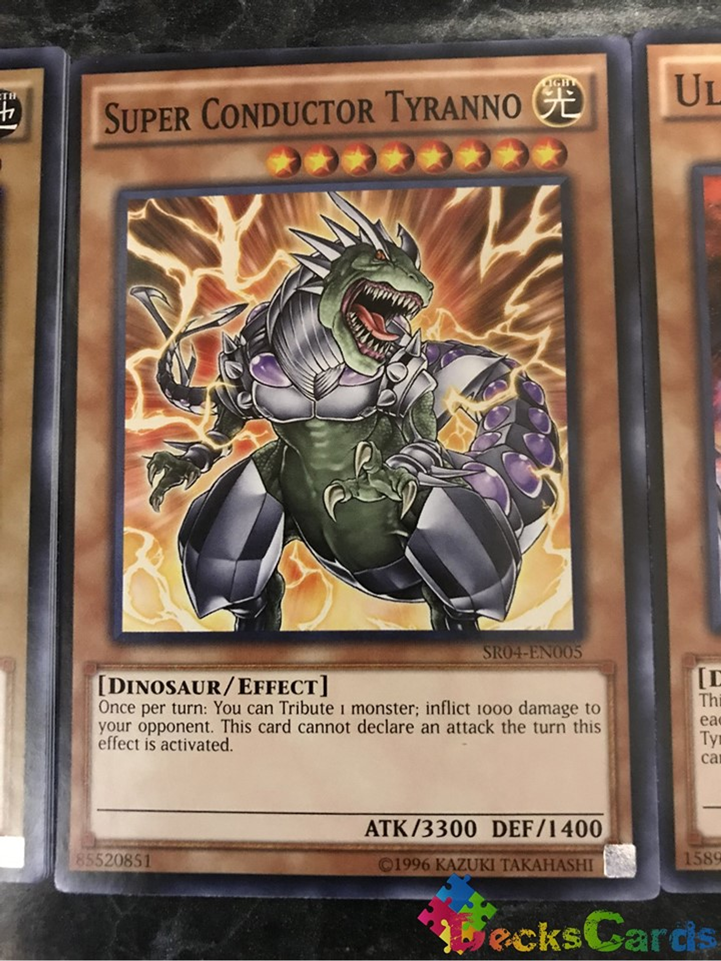 Super Conductor Tyranno - SR04-EN005 - Common 1st Edition 1