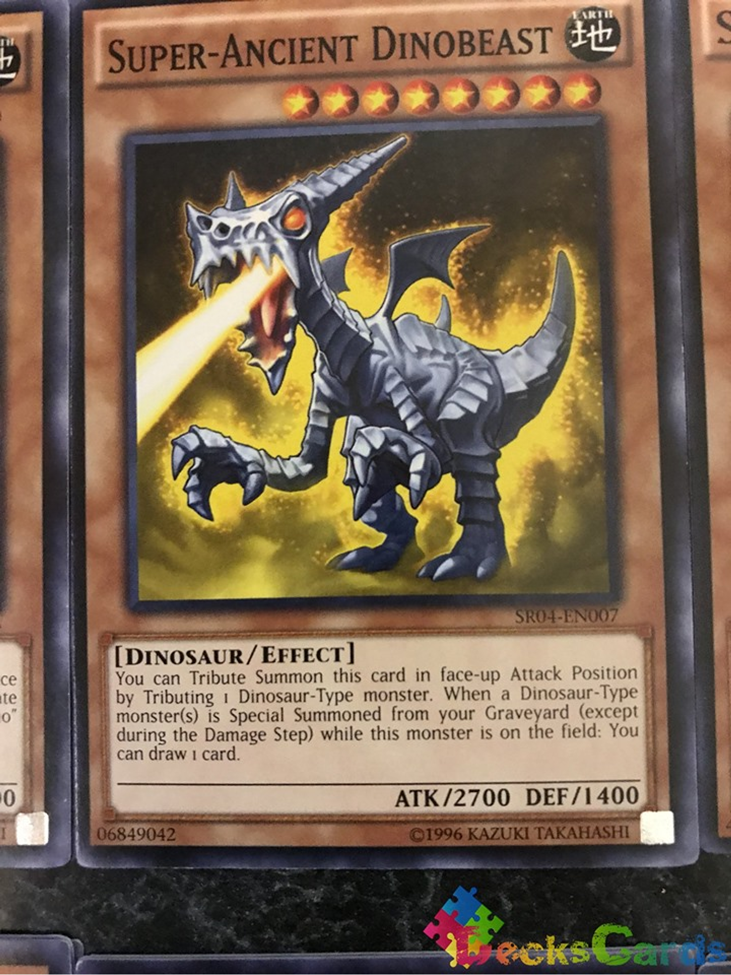 Super-Ancient Dinobeast - SR04-EN007 - Common 1st Edition 1