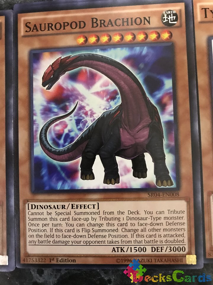 Sauropod Brachion - SR04-EN008 - Common 1st Edition 1