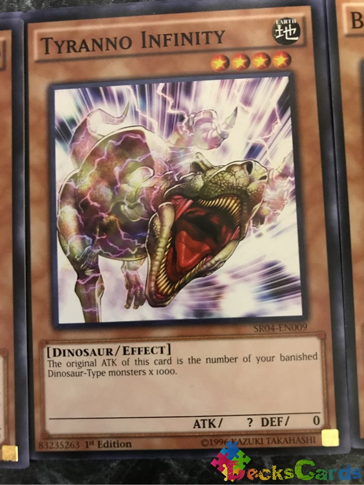 Tyranno Infinity - SR04-EN009 - Common 1st Edition 1