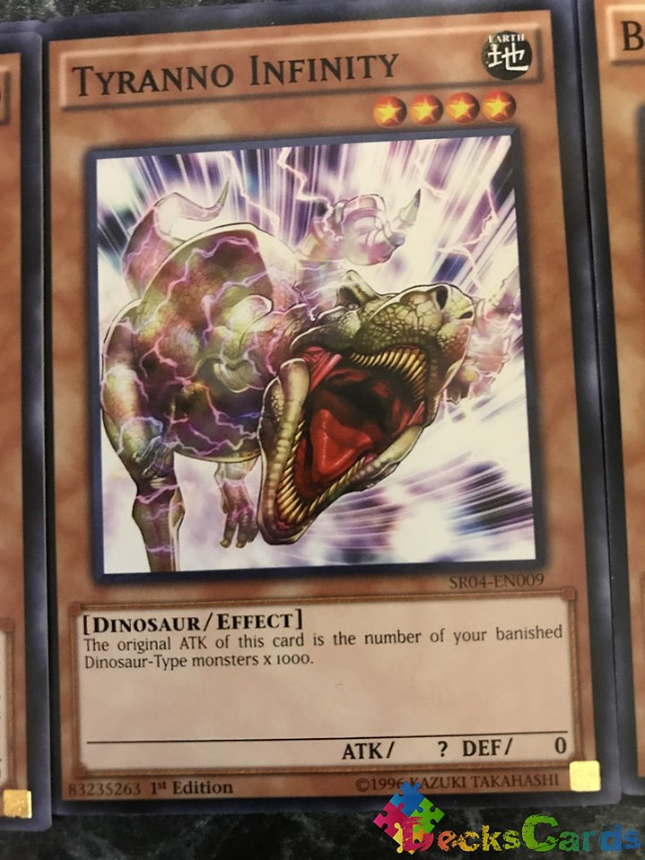 Tyranno Infinity - SR04-EN009 - Common 1st Edition 1