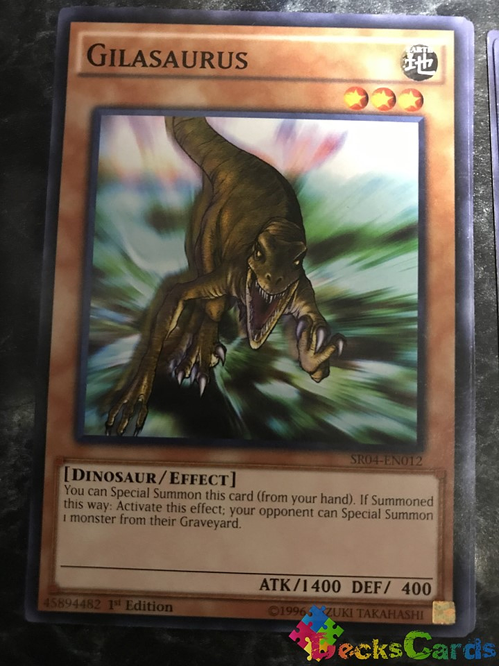 Gilasaurus - SR04-EN012 - Common 1st Edition 1