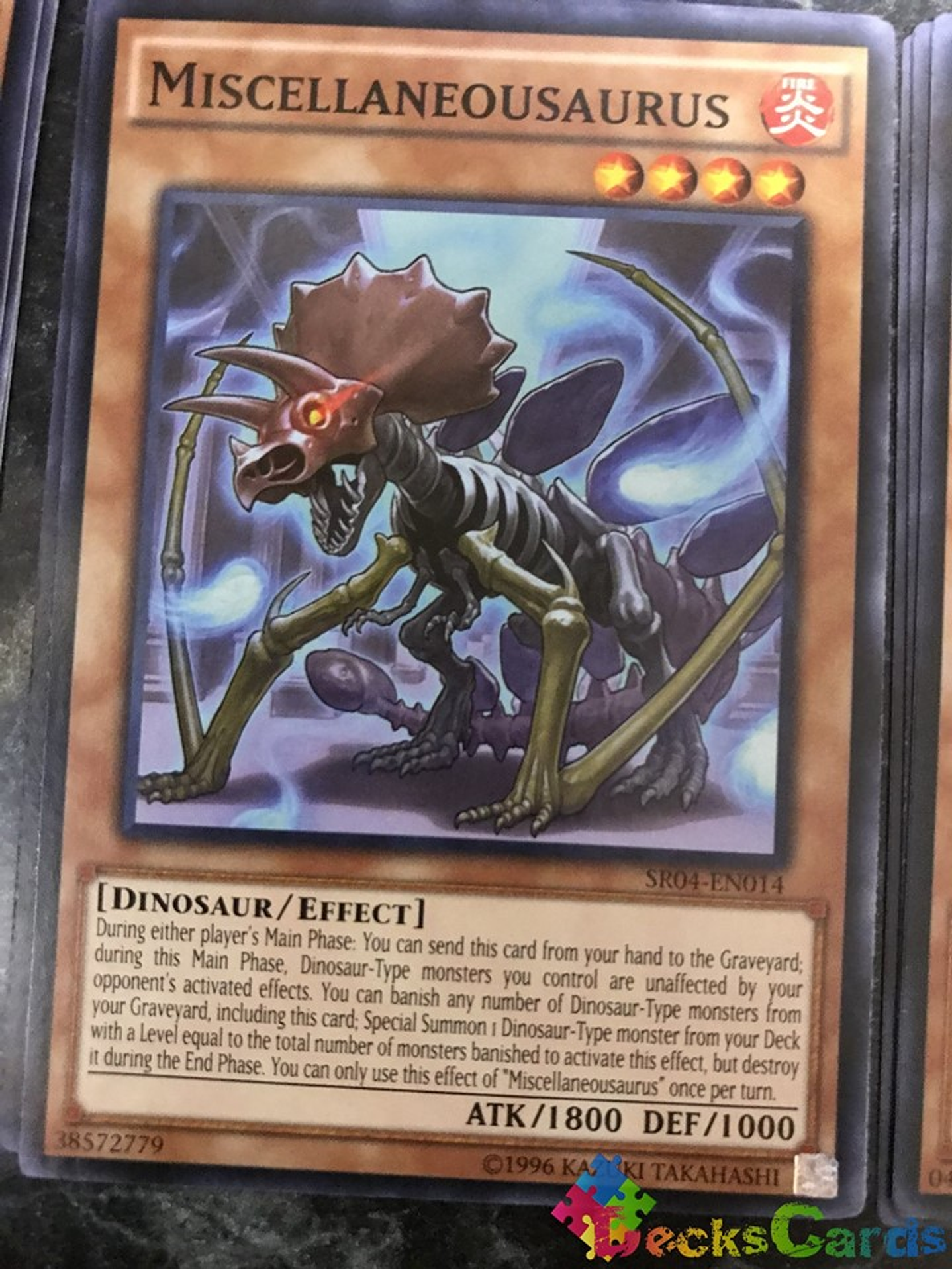 Miscellaneousaurus - SR04-EN014 - Common 1st Edition 1