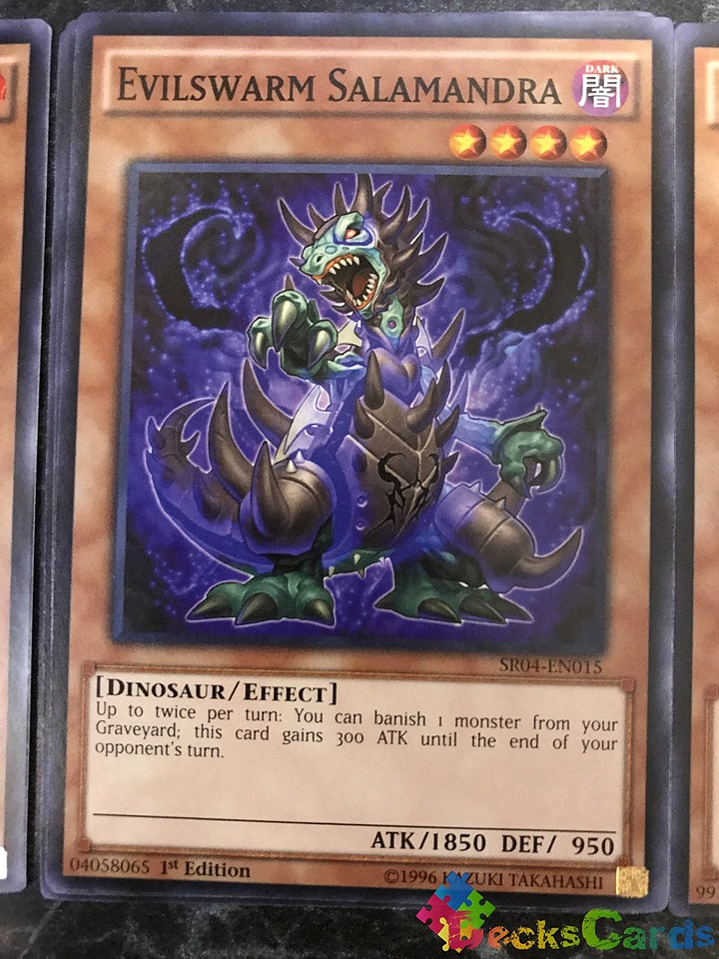 Evilswarm Salamandra - SR04-EN015 - Common 1st Edition 1