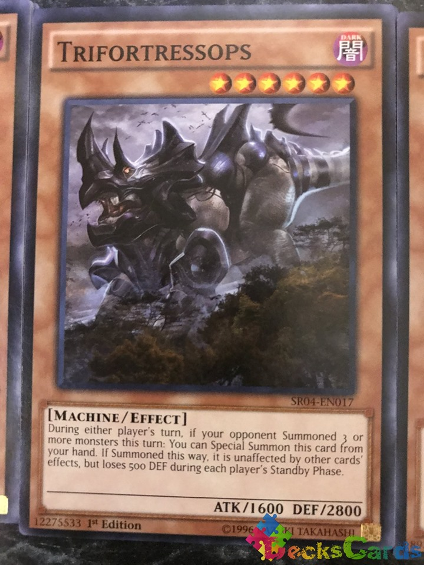 Trifortressops - SR04-EN017 - Common 1st Edition 1